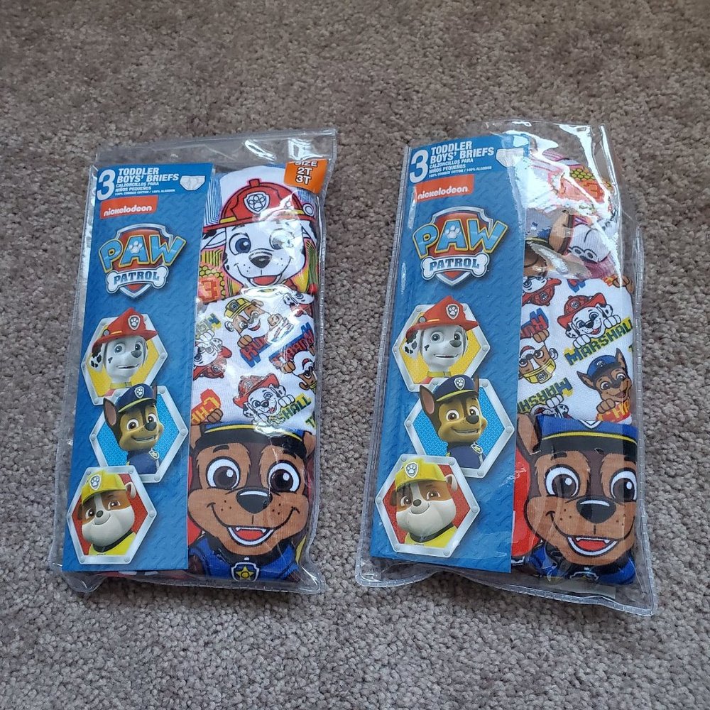 Toddler Paw Patrol BN Briefs, 3T